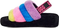 Fluff Yeah Slide Black And Taffy Pink