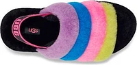 Fluff Yeah Slide Black And Taffy Pink