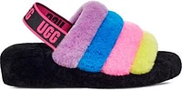 Fluff Yeah Slide Black And Taffy Pink