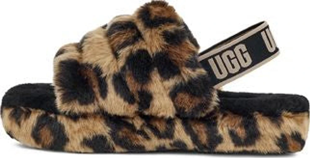 Kids Fluff Yeah Slide Spotty Natural