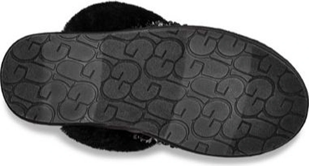 Scuffette II Chunky Sequin Black