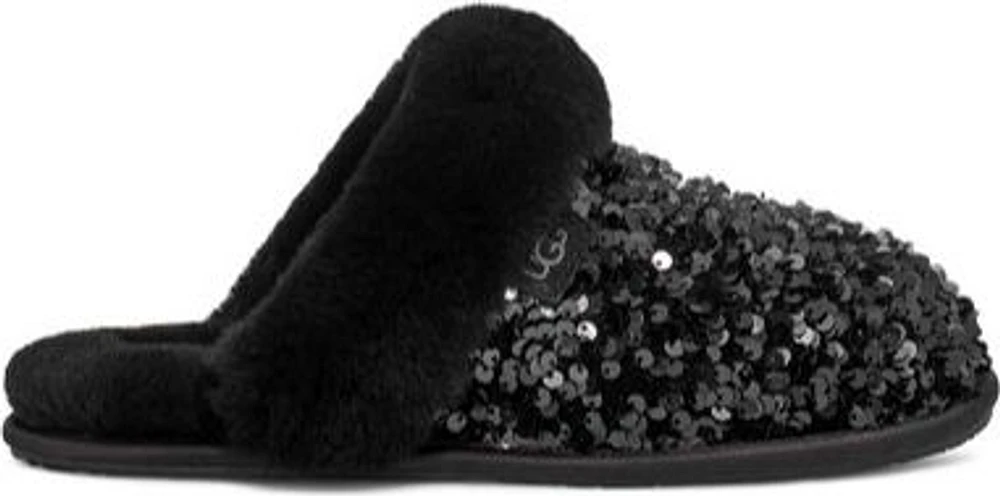Scuffette II Chunky Sequin Black