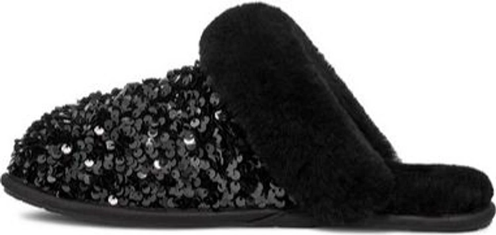 Scuffette II Chunky Sequin Black