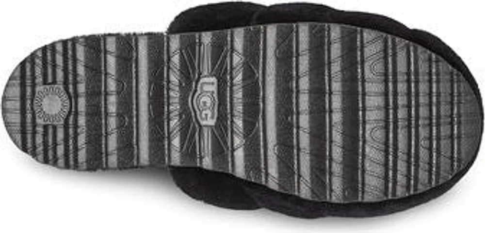 Super Fluff Slipper Black