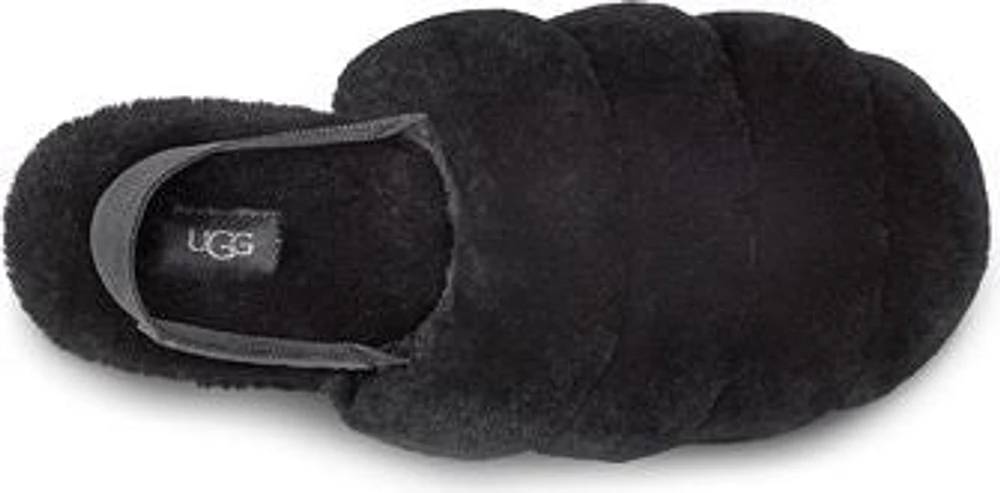 Super Fluff Slipper Black