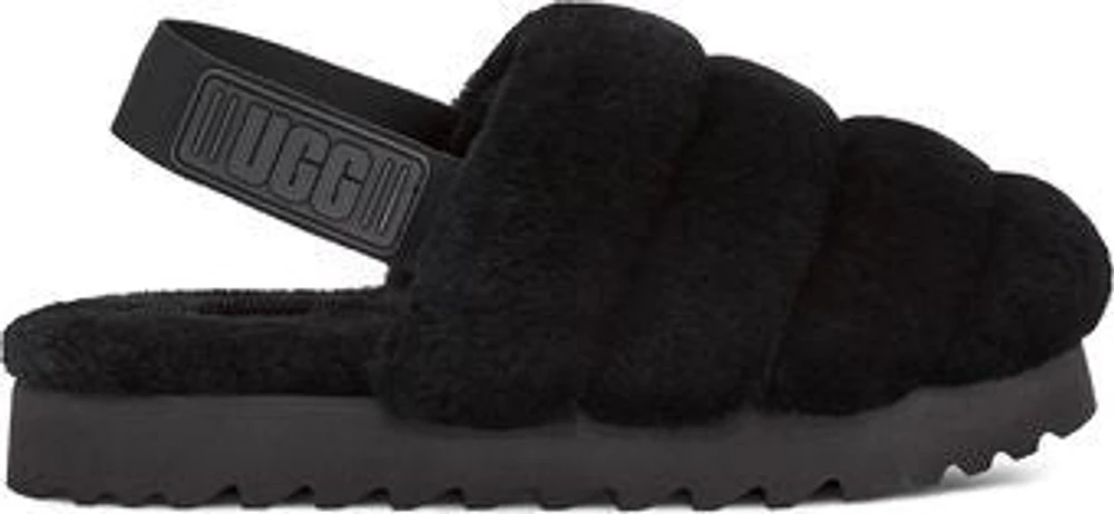 Super Fluff Slipper Black