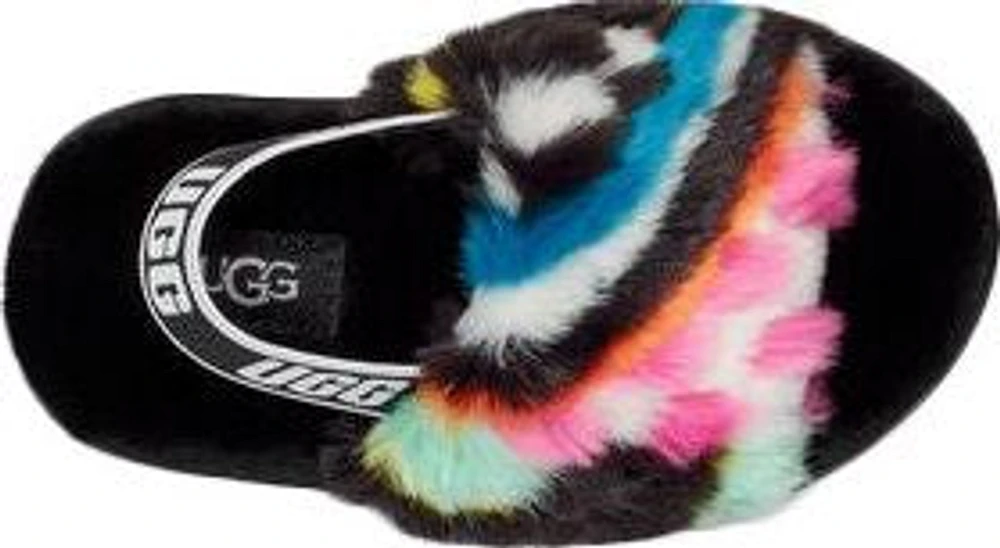 Toddler Fluff Yeah Slide Checks Black