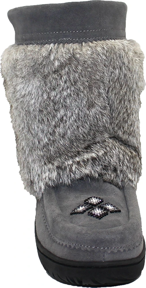 Mid Charcoal Suede Mukluk