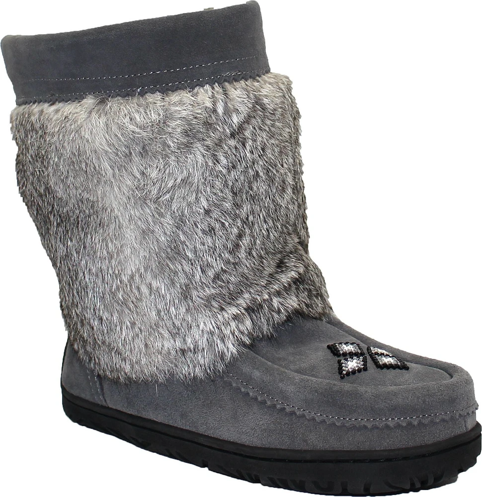 Mid Charcoal Suede Mukluk