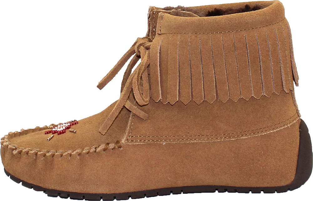 Short Lace up Oak Suede Boot