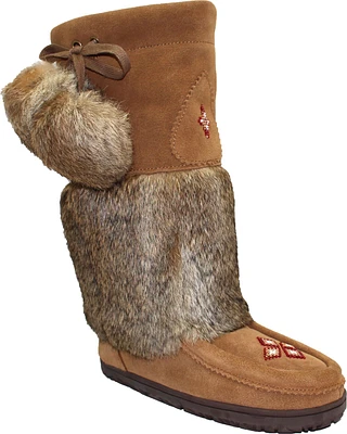 Tall Waterproof Oak Suede Mukluk
