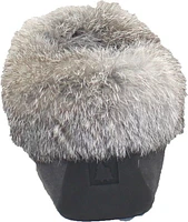 Hard Sole Charcoal Suede Slipper