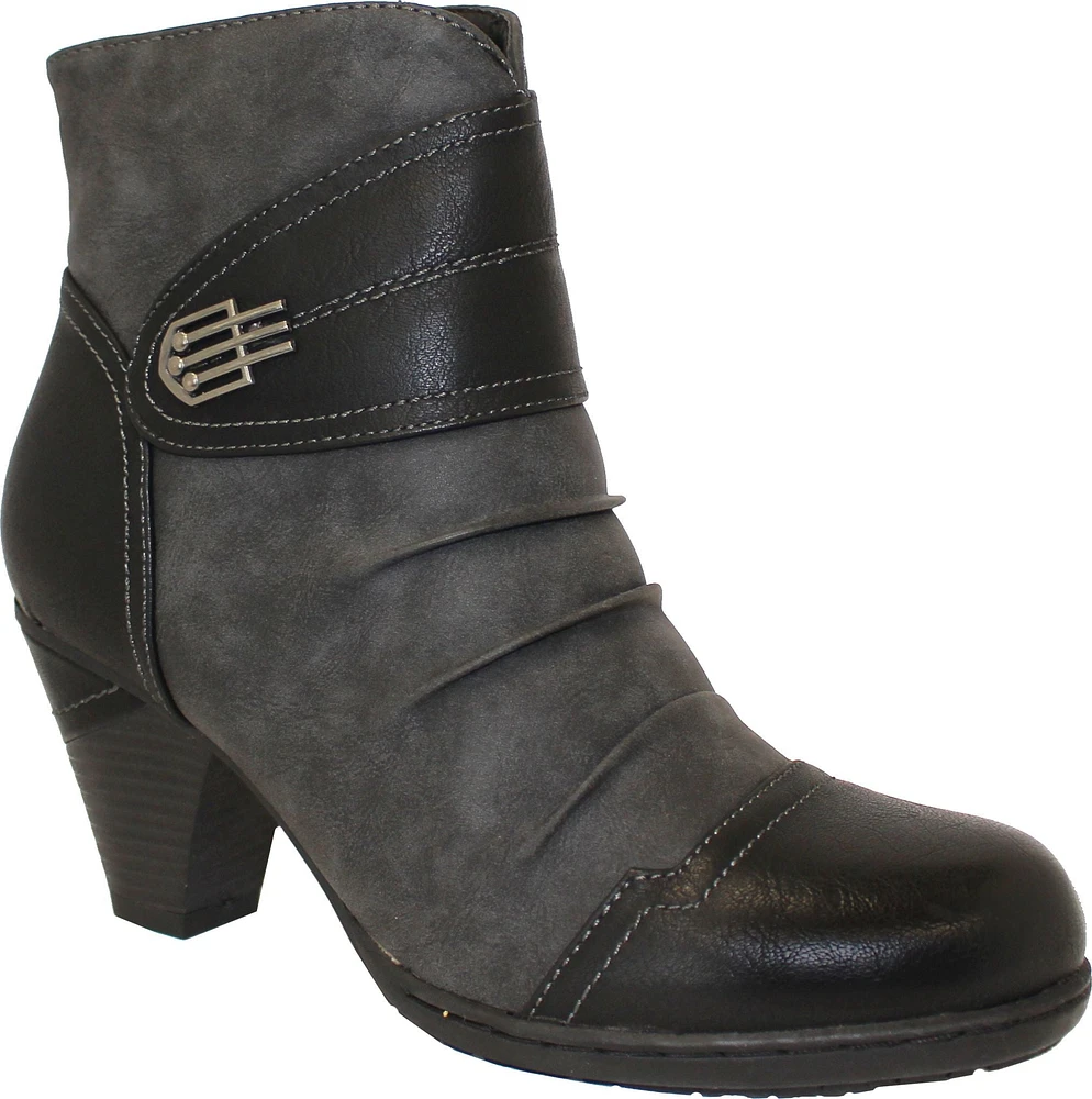 Short Two-tone Boot Grey