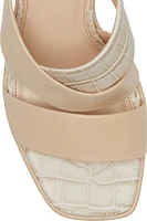 Saygan Crocodile Light Taupe