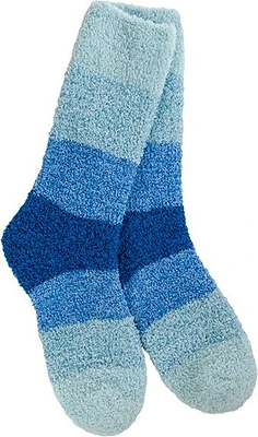 Cozy Ombre Crew Blue