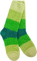 Cozy Ombre Crew Green
