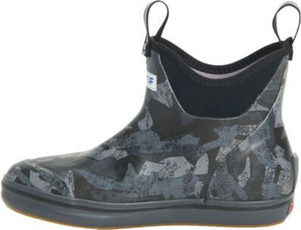 Women's Deck Boot Black Camo