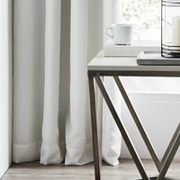 White Darja Blackout Curtain