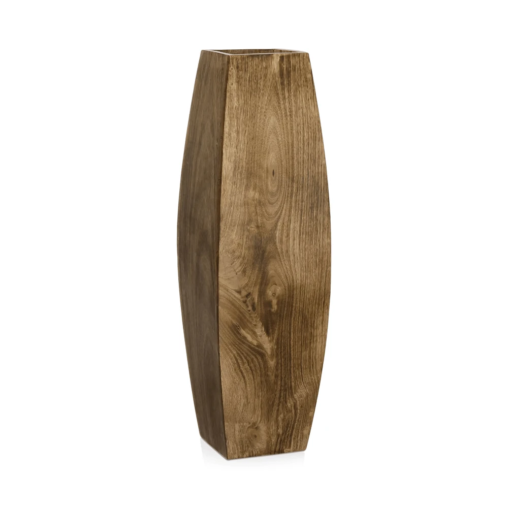 Mango Wood Floor Vase