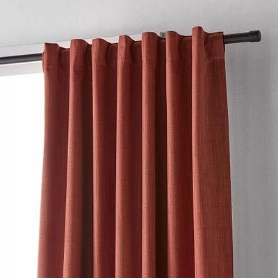 Black Curtain Rod Set - Diameter 16/19 mm