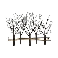 Metal Branches Wall Art