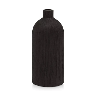 Textured Ceramic Bottle Vase