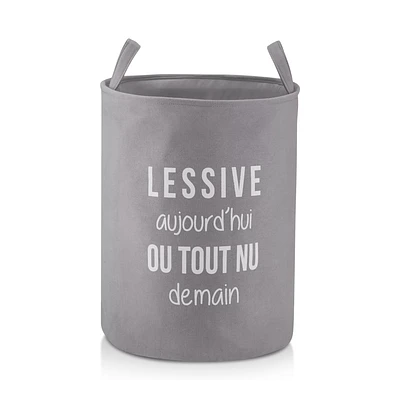 Laundry Typography Hamper