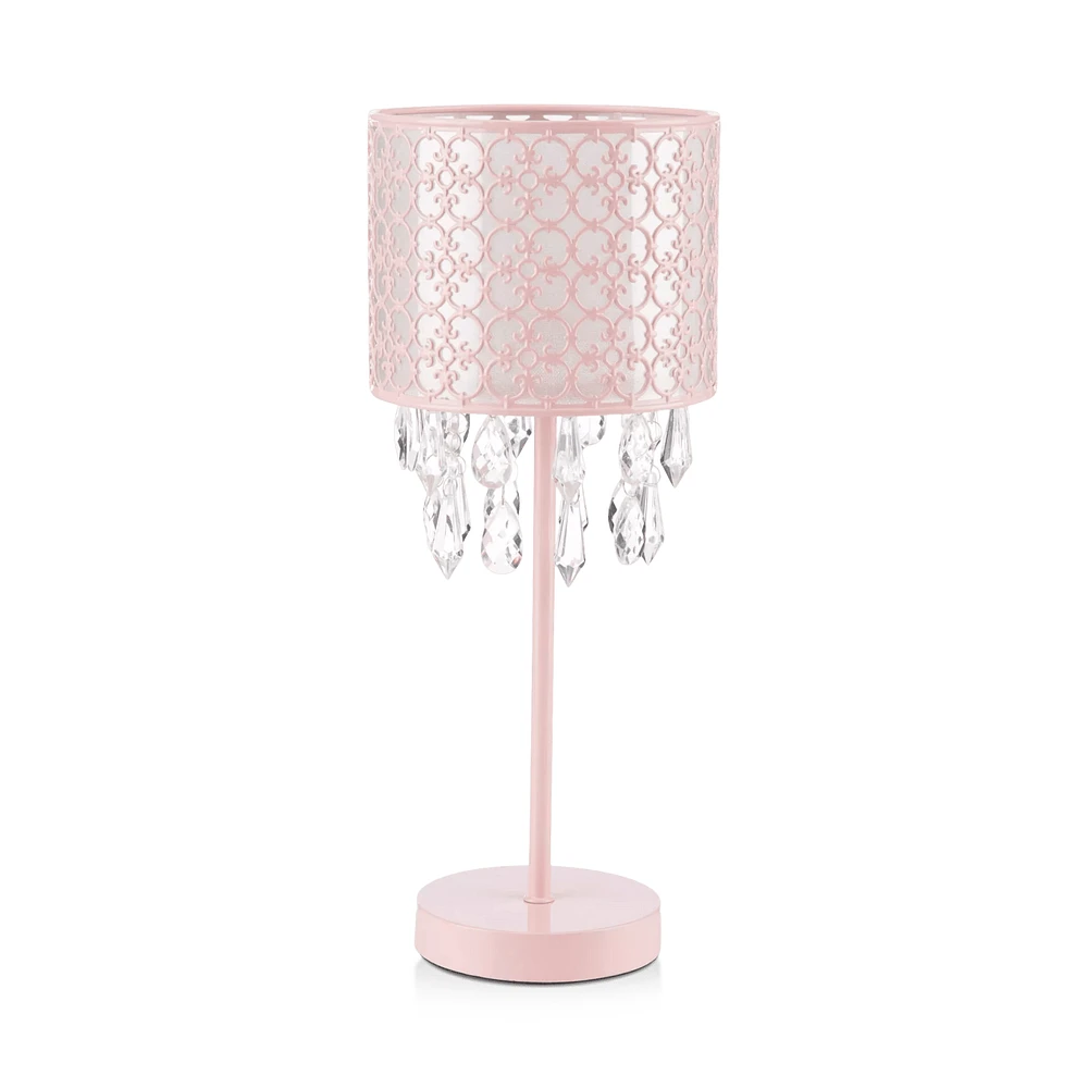 Baroque Table Lamp with Decorative Droplets