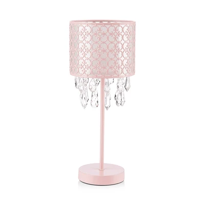Baroque Table Lamp with Decorative Droplets