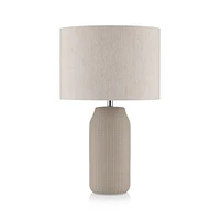 Patterned Ceramic Table Lamp