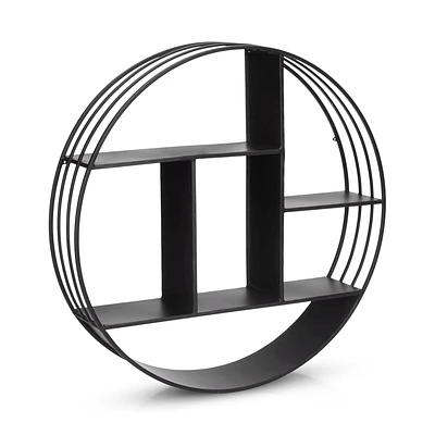 Round Metal Wall Shelf