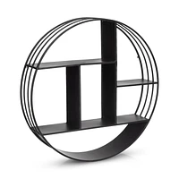 Round Metal Wall Shelf