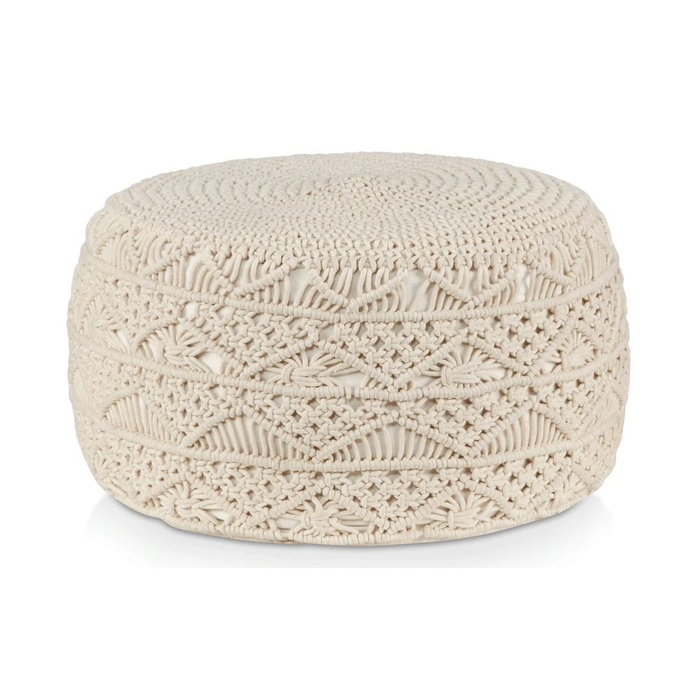 Macrame Ottoman