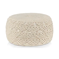 Macrame Ottoman