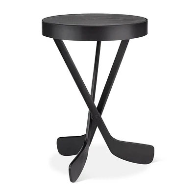 Hockey Sticks Side Table