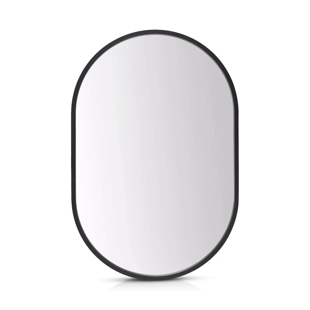 Oval Framed Mirror