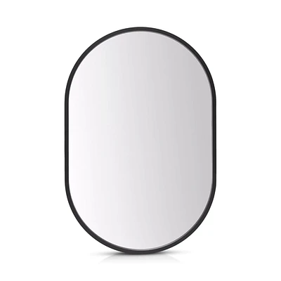 Oval Framed Mirror