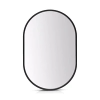 Oval Framed Mirror