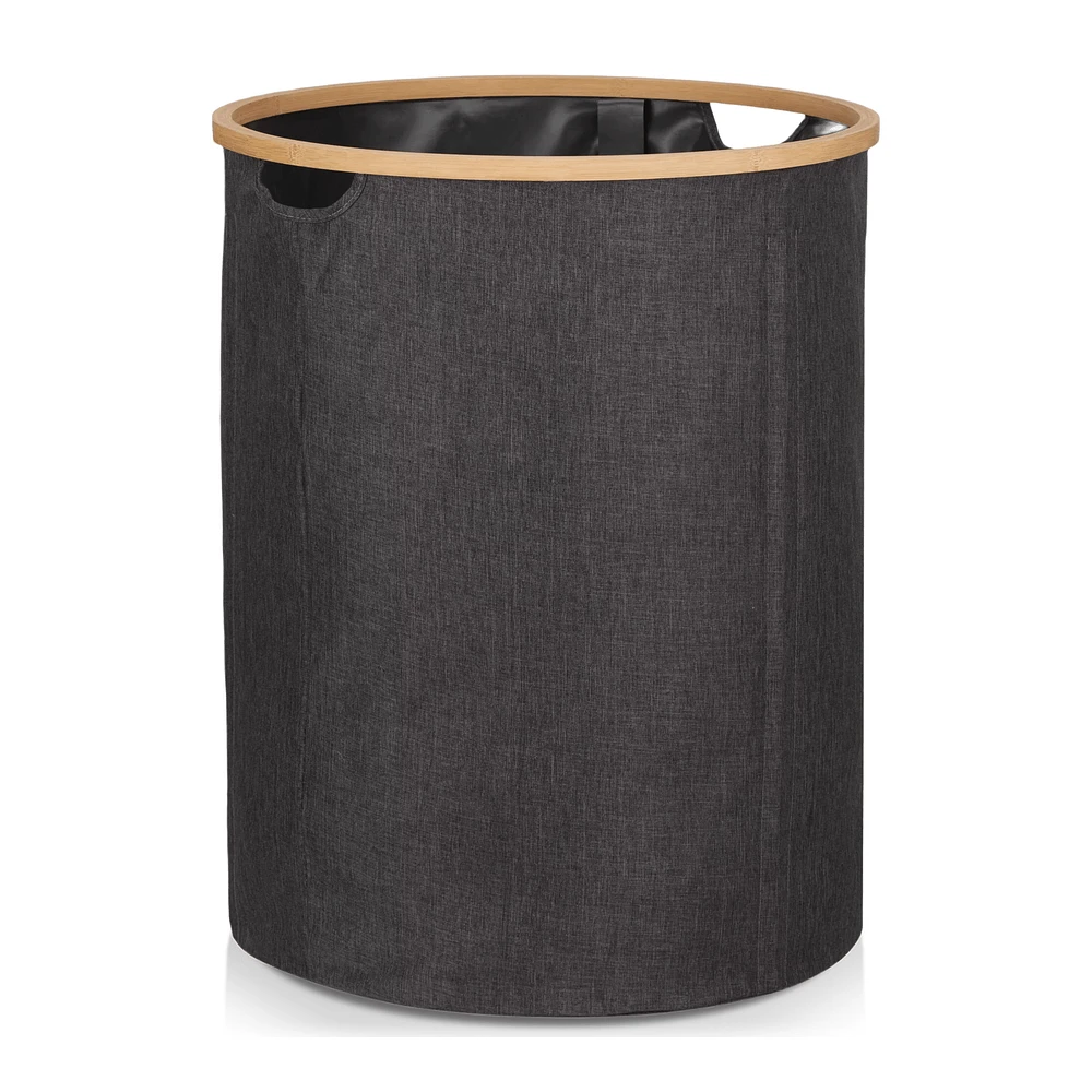 Black Hamper with Bamboo Ring