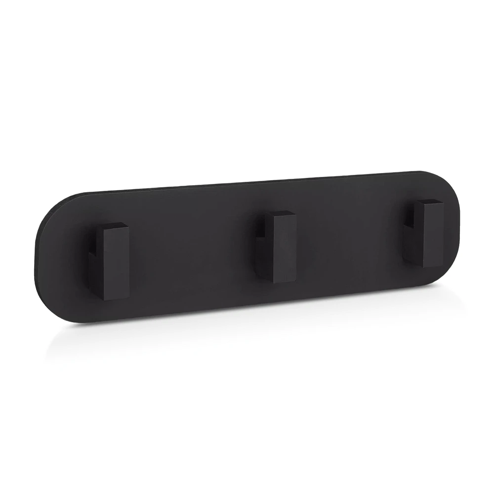 Set of 3 Wall Hooks on Plaque