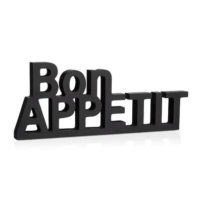 Decorative Words Bon Appetit 36 x 14.25 cm.