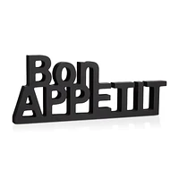 Decorative Words Bon Appetit 36 x 14.25 cm.