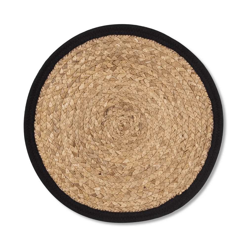 Round Natural Fiber Placemat