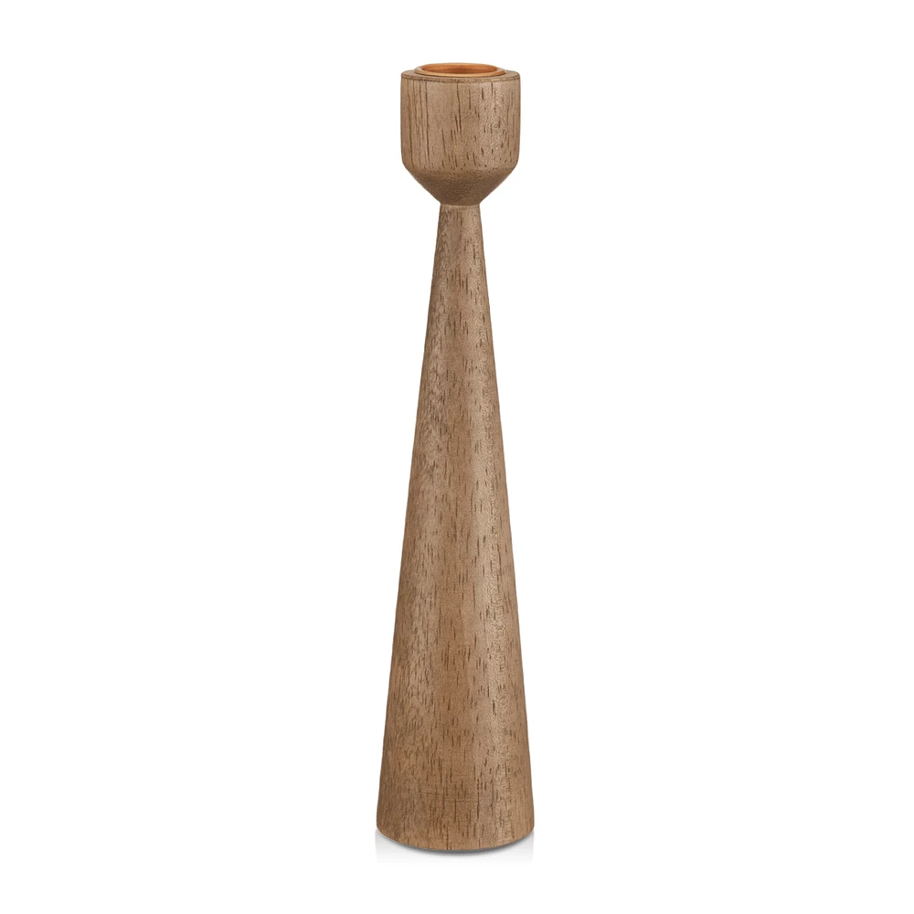 Wood Candle Holder