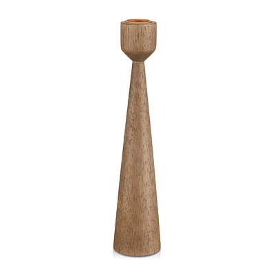 Wood Candle Holder