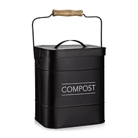 Compost Rustic Metal Bin