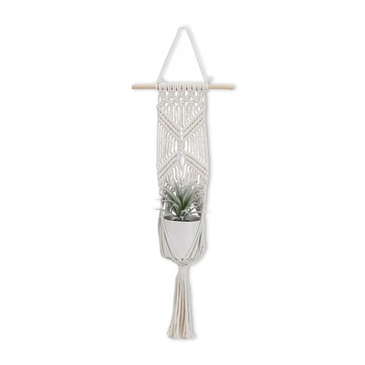 Macrame Potted Greenery