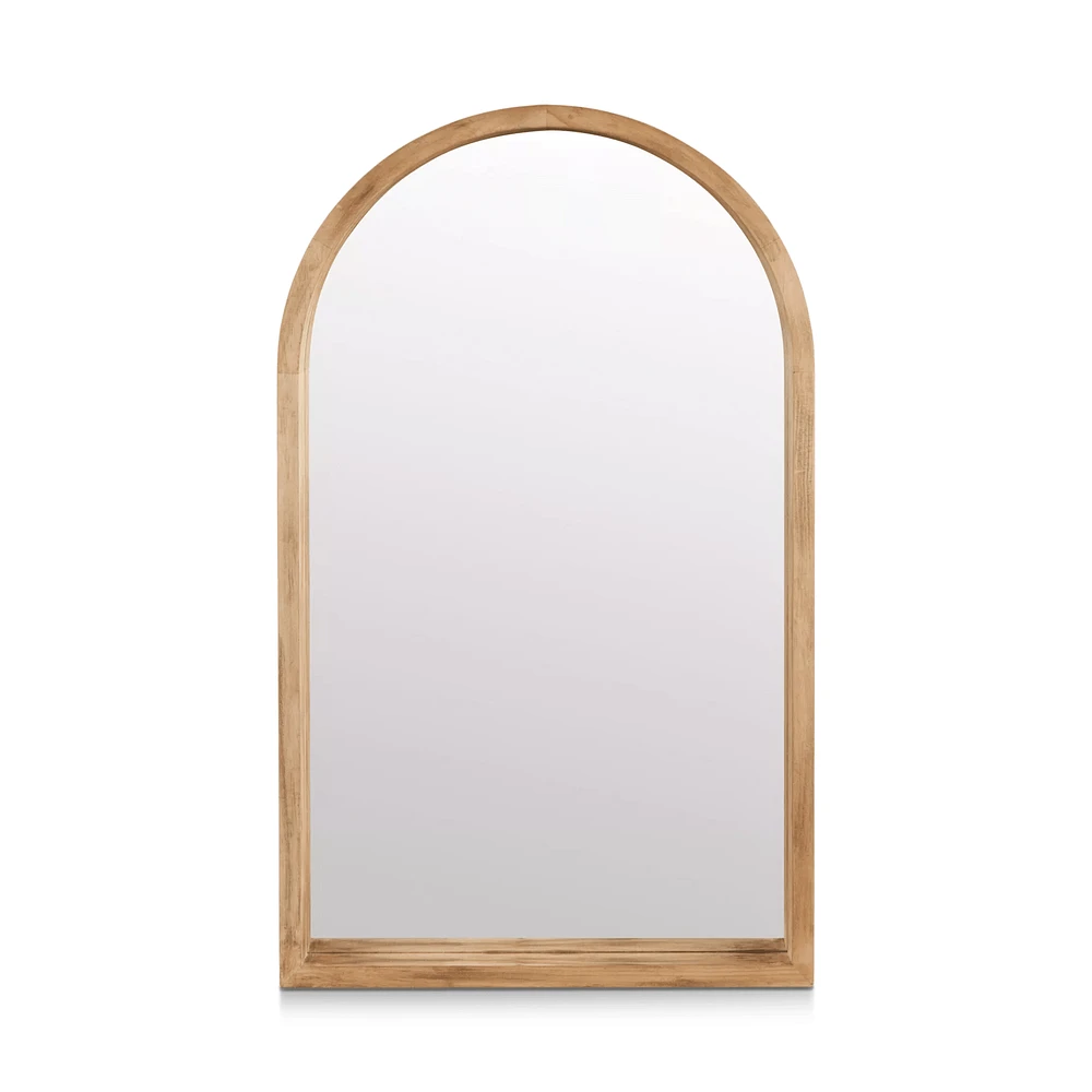 Arched Barn Wood Mirror