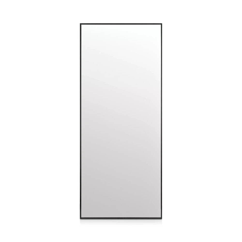 Full-Length Aluminum-Framed Mirror