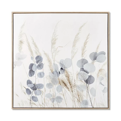Framed Eucalyptus and Pampas